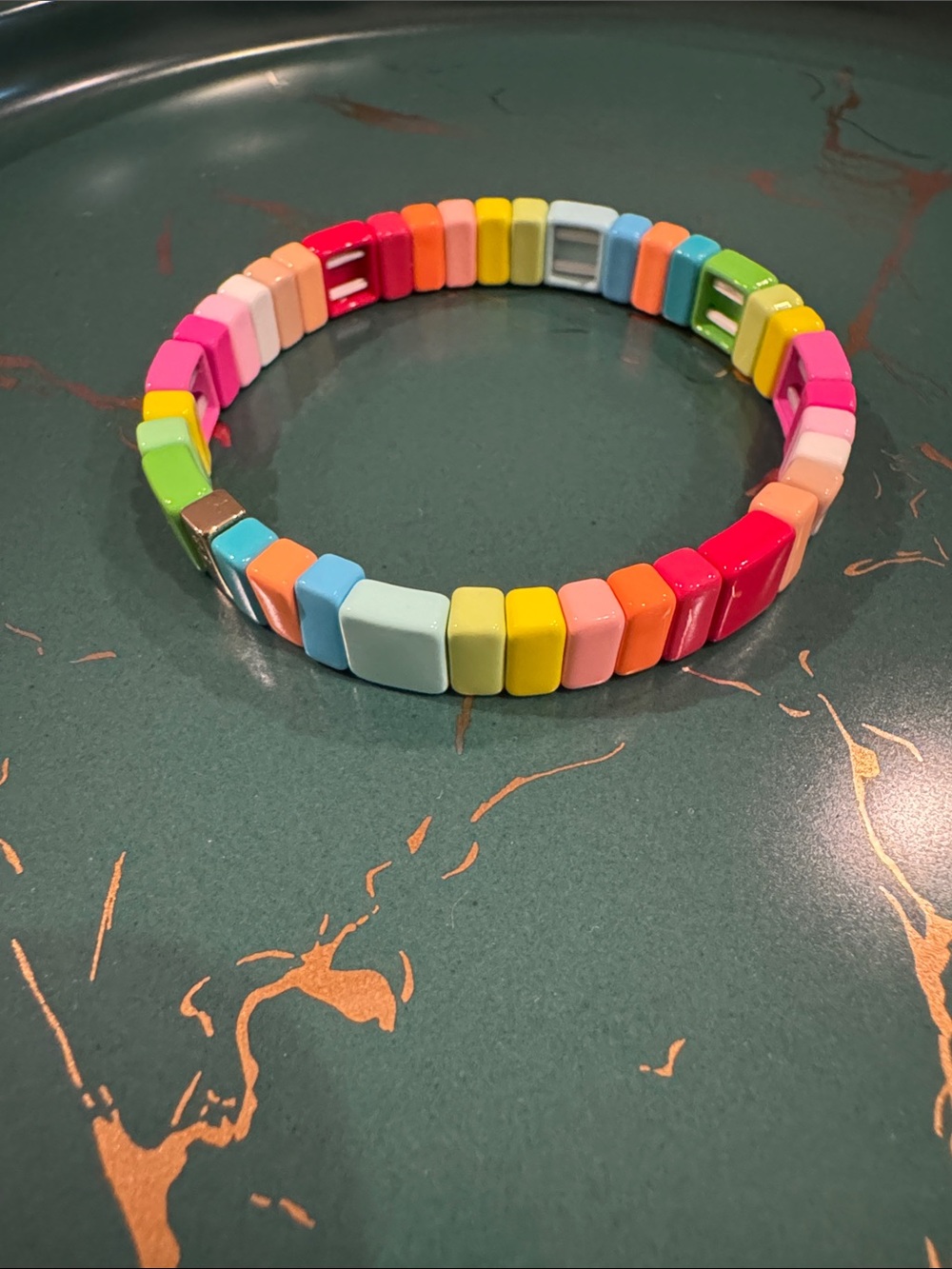 Roxanne Assoulin - Rainbow Brite Bit X Bit Colorful Stretch Bracelet